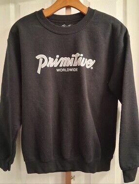 Primitive Skateboarding Sweatshirt Crewneck Black Small
